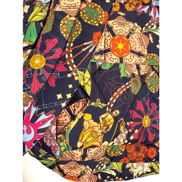 Vera Bradley Star Wars Power The Force Floral Bancroft Backpack Bag EXACT NWT main image 4